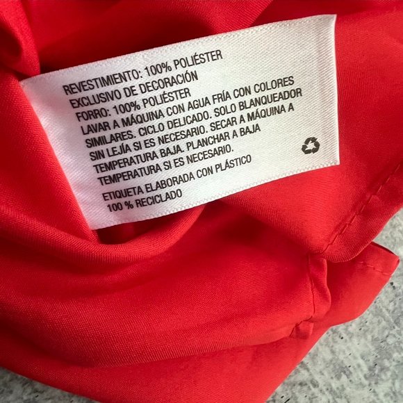 A New Day Textured Sleeveless Dress, Coral Red, Size XS - Picture 8 of 9